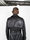 VAIN Leather Trench Coat