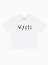 VAIN Nursery Letter T-shirt White