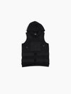 VAIN Vest Hoodie Black
