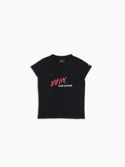 VAIN Stay lost in Pain Fitted T-Shirt