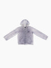 VAIN Three Zip Hoodie Dusty White