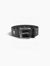 VAIN Heart Stud Belt Black