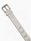 VAIN Heart Stud Belt White