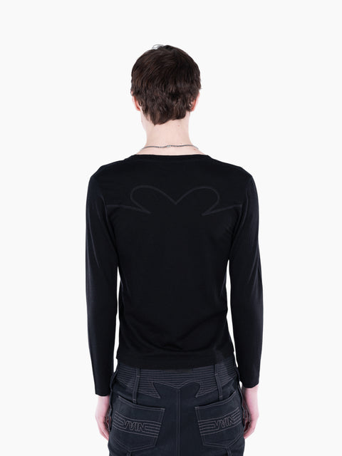 VAIN Merino Longsleeve Black