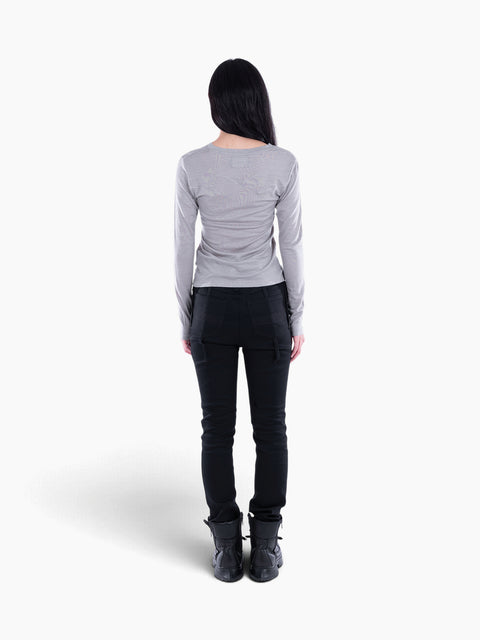 VAIN Merino Longsleeve Grey