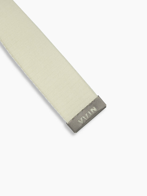 VAIN Nylon Belt Bone White