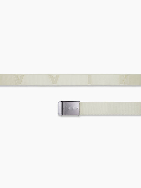 VAIN Nylon Belt Bone White