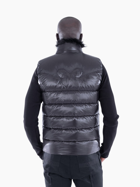 VAIN Puffer Vest Black