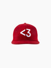 VAIN <3 Snapback Red - VAIN VAIN