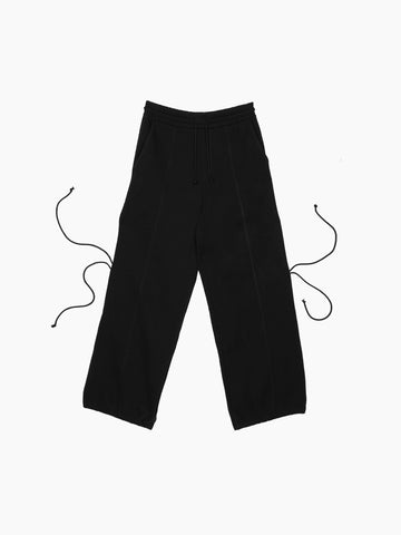 VAIN Black Drawstring Pants - VAIN VAIN S