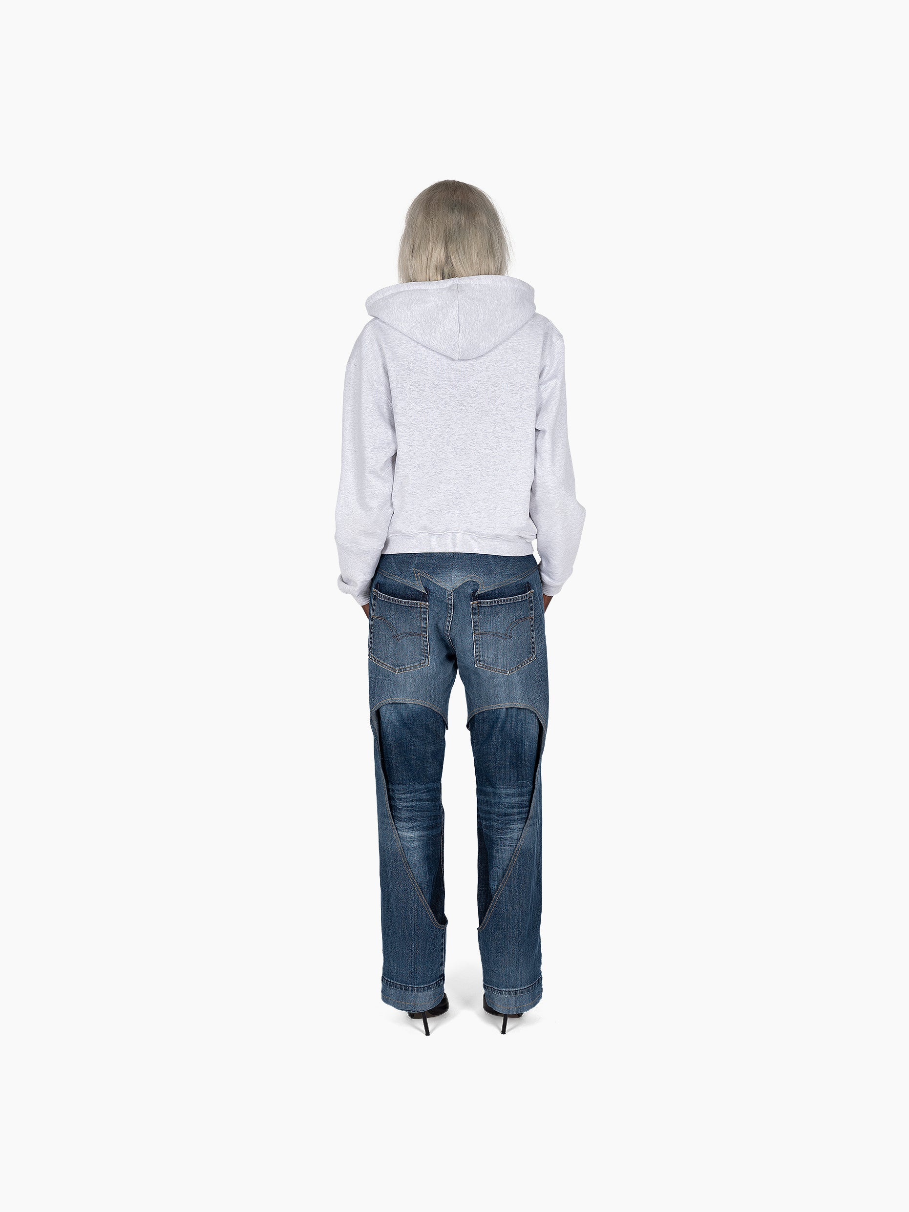 VAIN Zip Hoodie Grey