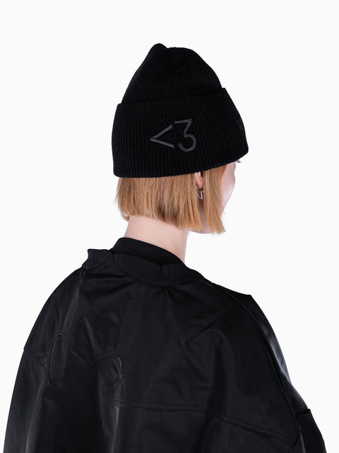 VAIN <3 Beanie Black