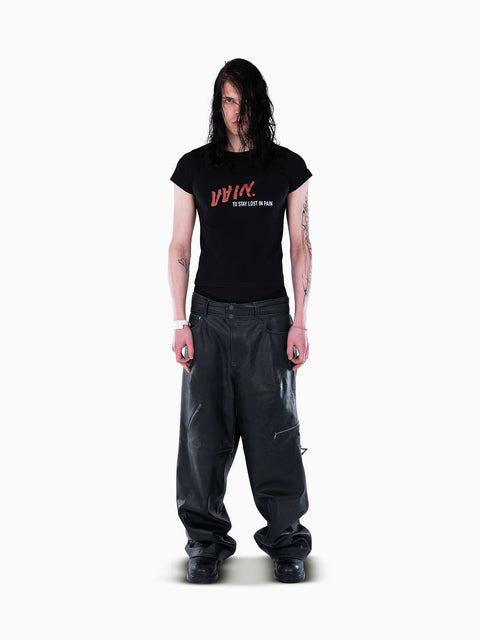 VAIN Stay lost in Pain Fitted T-Shirt