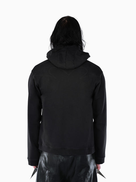 VAIN Three Zip Hoodie Black