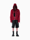VAIN Three Zip Hoodie Bloody Red