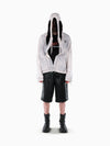 VAIN Three Zip Hoodie Dusty White