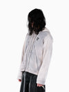 VAIN Three Zip Hoodie Dusty White