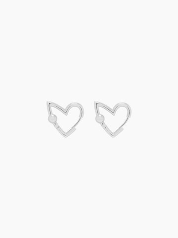 VAIN Heart Loop Earrings - VAIN VAIN