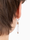 VAIN Safety Pin Pendant Earring - VAIN VAIN