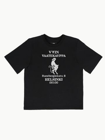 VAIN Vaatekauppa T-shirt Black - VAIN VAIN S