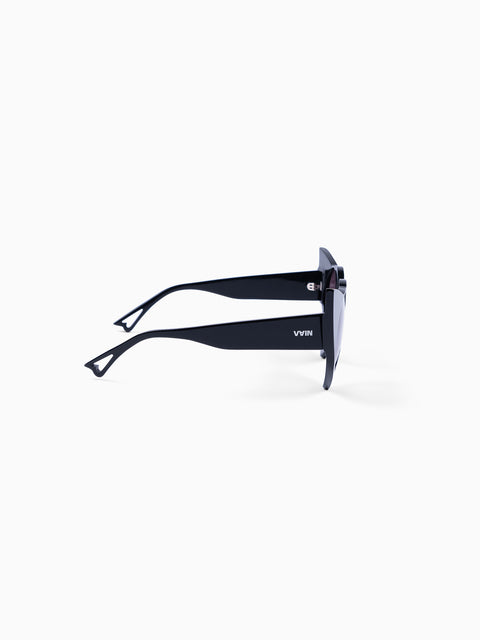VAIN Heart Sunglasses Black