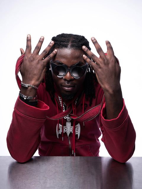 VAIN Heart Sunglasses Black