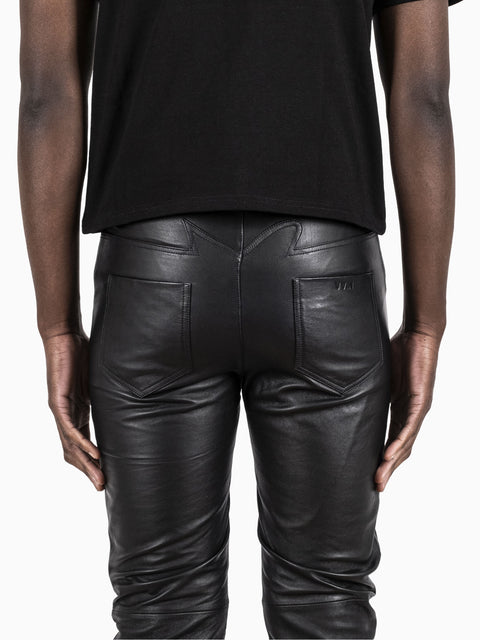 IRO Jalil Skinny Leather Trousers  Farfetch